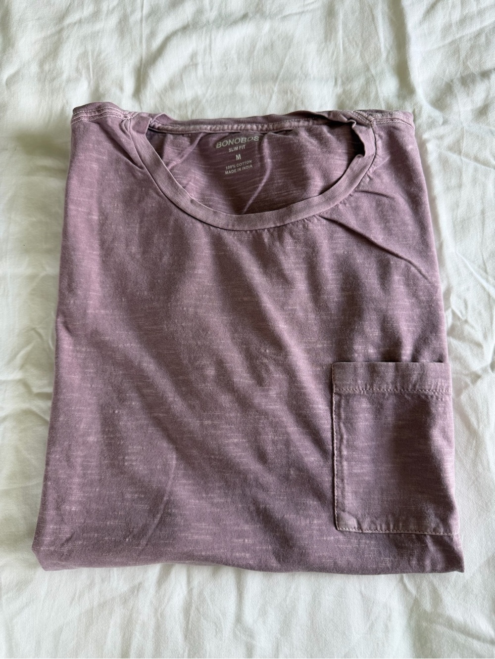 Bonobos Short-Sleeve Pocket Tee in Dusty Mauve
